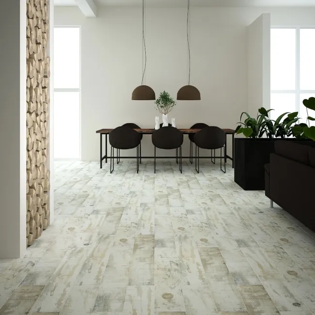 Roof White Matt Wall and Floor Tiles
