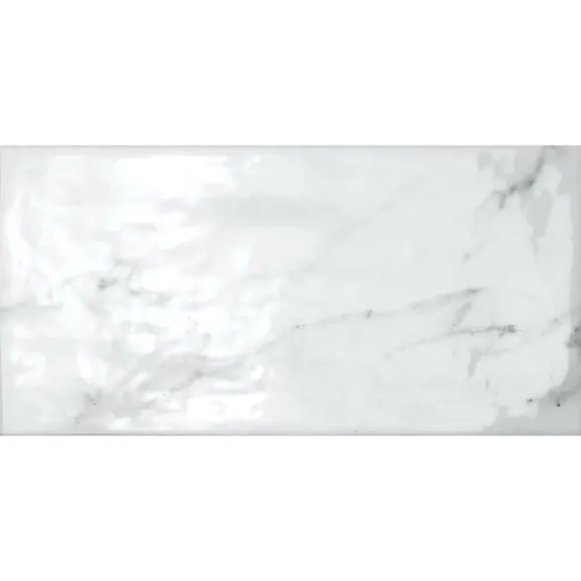 Apennine Natural/Rustic Gloss Marble Effect Tile 15x7.5