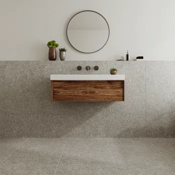 Manhattan Grey Stone Effect Tiles 120X60