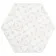Souk Cream Patchwork Hexagon Tiles 15x15cm
