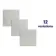 Porto White Matt Concrete Effect Wall and Floor Tiles 585x585