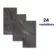 Granby Dark Grey Matt Stone Effect Wall And Floor Rectified Tiles