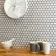 Pixel White Hexagon Matt 23x23