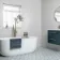 Manhattan White Stone Effect Tiles