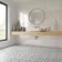 Imperial Warm White Gloss Marble Effect Wall Tile 600x300