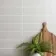 Bricks Light Grey Matt Ceramic Metro Wall Tiles 300x100x7mm