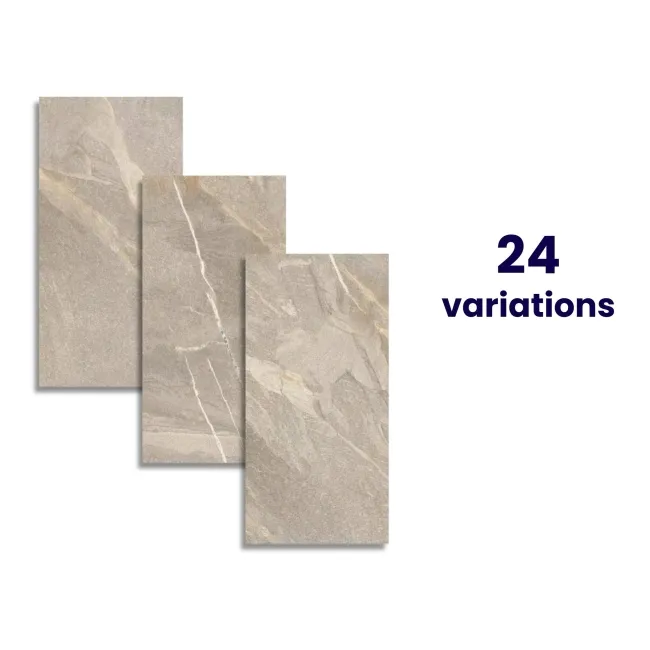 Granby Beige Matt Stone Effect Wall And Floor Rectified Tiles