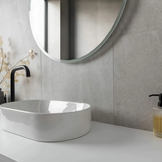 Astra Pearl Matt Stone Effect Tiles 1200x600