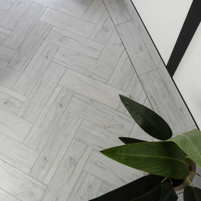 Star Wood Alpine Wood White Oak Wood Effect Tile