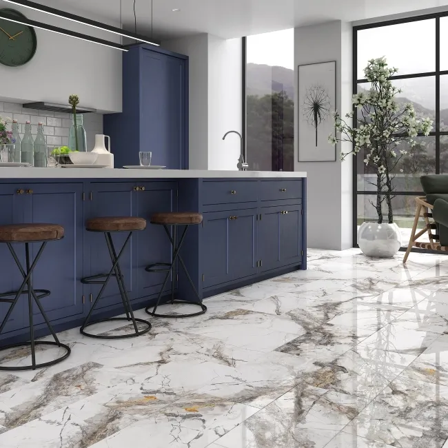  Invisible Marble Grey Polished Rectified Wall and Floor Tiles 30x60