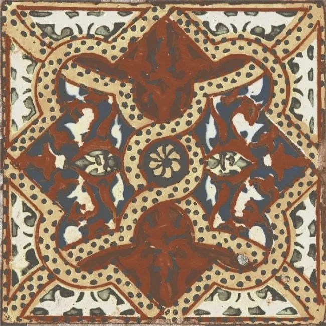 Nikea Multicolour Patterned Wall and Floor Tiles