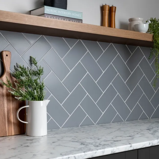Monocolour Plata Grey Flat Matt Metro 200x100