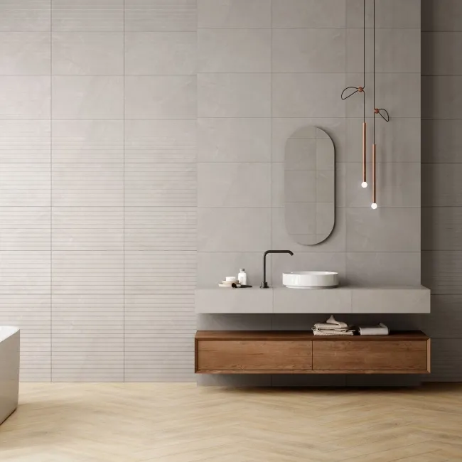 Forest Light Beige Matt Wood Effect Tiles 750x200x8.2mm