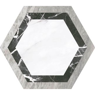 Agra Hex Marble Effect Tile